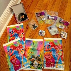Taylor Swift party /Colorful Party Supplies Set